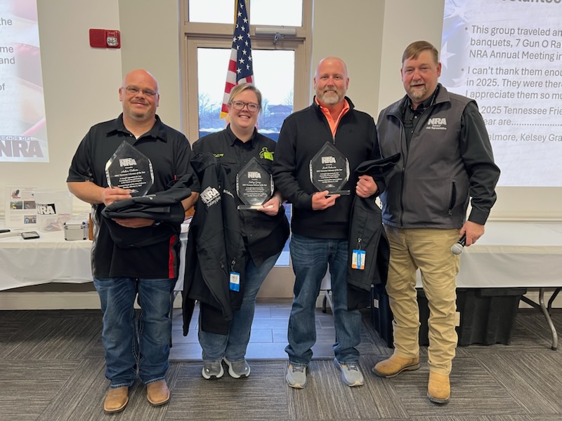 FriendsofNRA's tweet photo. 🎉 Volunteer Spotlight! We’re proud to recognize Josh Palmore, Kelsey Gray &amp; Adam Osborne from TN as our Volunteers of the Week! 🌟🇺🇸

“Known fondly as the “Tennessee Trio,” their teamwork and reliability are unmatched.”
– Tom Knight, Senior NRA Field Rep https://t.co/bJE7BVdLW6