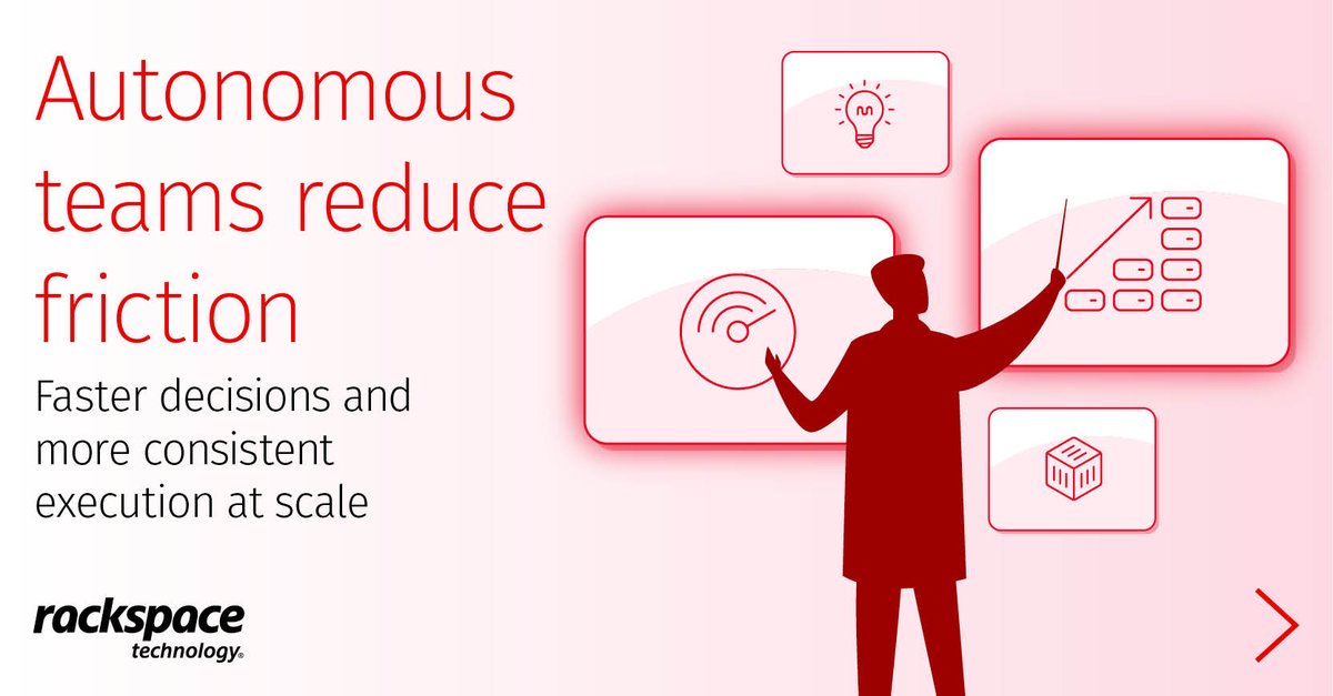 Rackspace's tweet photo. AI is evolving beyond productivity tools. The organizations pulling ahead are using AI agents and autonomous teams to reduce workflow delays, accelerate decisions and scale operations faster.

Learn how the Frontier Firm is emerging in our newest e-book: https://t.co/ceAzIg2PyJ. https://t.co/uaYKmlLAKq