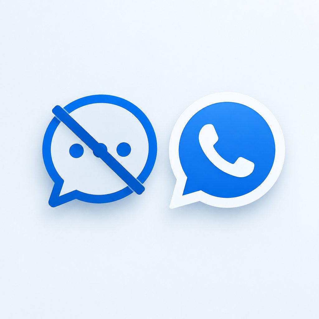 InsiteAdvice's tweet photo. GBP chat/messaging was shut off in July 2024. If a guide tells you to "turn on messaging," it's outdated. WhatsApp is Google's current push for direct contact. -Insite Advice https://t.co/bAVKjQtdmj