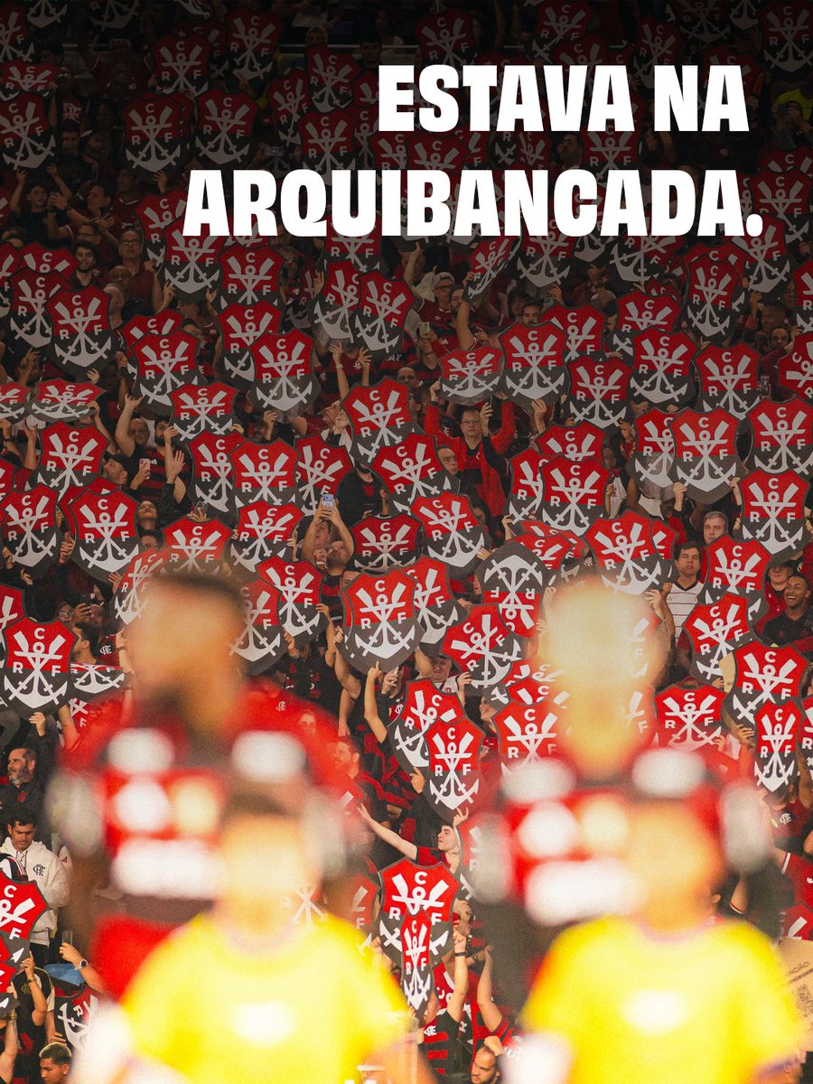 Flamengo's tweet photo. Ontem, vocês foram o nosso melhor jogador em campo. Sabemos que nem sempre é o dia de jogar bem, mas juntos entendemos perfeitamente como disputar essa competição. O nosso muito obrigado a cada um que apoiou do início ao fim! ❤️🖤

Arraste para o lado. ➡️ https://t.co/GyHmE8Es6v