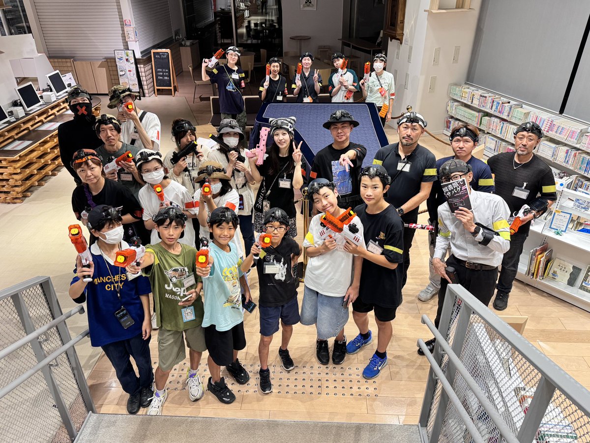 sgs_strife's tweet photo. 9/18
三条市立図書館まちやま 
B2iレーザーシューティング
ご参加いただきありがとうございました😊

photo
https://t.co/fFf08Wz7e0

ストライフは皆さんに楽しみにして貰えるように沢山写真を撮ります🥳
カッコよく撮れている写真は #ストライフ を付けてポストしてくださいね👍

#サバゲー #三条市 #燕三条 #新潟県 #b2i 

サバゲー予約は↓↓↓
https://t.co/j3l3Xmcr1B

ストライフホームページ
https://t.co/09ynSAZTe7