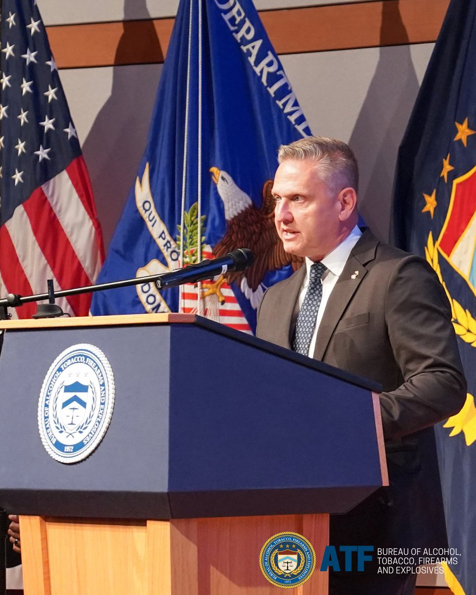 ATFHQ's tweet photo. This week, at ATF Headquarters in Washington, D.C., Director Robert Cekada and Deputy Director Kristen deTineo hosted ATF's Annual Awards Ceremony, recognizing more than 300 employees and agency partners for the 2025 and 2026 awards.

From life-saving actions and outstanding service to awards for distinguished service, valor, and hostile action, these honors celebrate the remarkable work of those who go above and beyond every day. 

“Today is a powerful reminder that the true strength of ATF does not come from our tools, technology, or titles. It comes entirely from our people. Your accomplishments reflect the core values of ATF: integrity, courage, and relentless professionalism under pressure. You set the benchmark for this Bureau, and your dedication directly strengthens our organization and the communities we are sworn to protect,” said Cekada.

We’re proud of our outstanding team and grateful for their dedication to protecting our nation. More at https://t.co/IO12V6qkkS. #WeAreATF