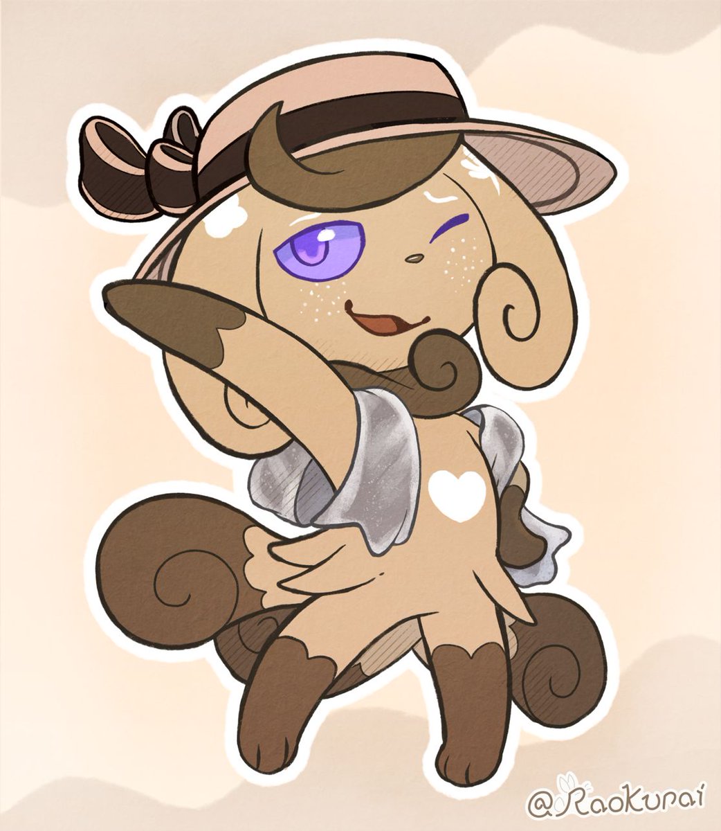 RaoKurai's tweet photo. A real model of a meowstic..!

#pokemon #pmd #furryart https://t.co/p9Gef5wsIG