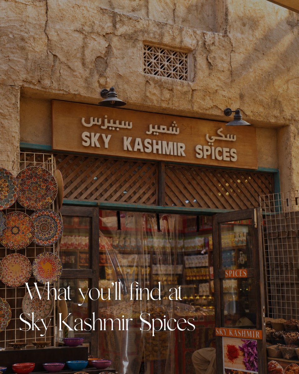 SoukAlSeef's tweet photo. Spices, saffron, dried flowers and more at Sky Kashmir Spices ๐ฟ๐งบ
ุชูุงุจูุ ุฒุนูุฑุงูุ ุฒููุฑ ู
ุฌููุฉ ูุฃูุซุฑ ููุณูุงู ูุดู
ูุฑ ุณุจุงูุณุฒ. ๐ฟ๐งบ
#SoukAlSeef #DubaiRetail https://t.co/Yk4p2vN0hp