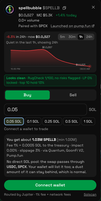 mintspellfun's tweet photo. Enhanced trading pannel https://t.co/QL99uGo12D