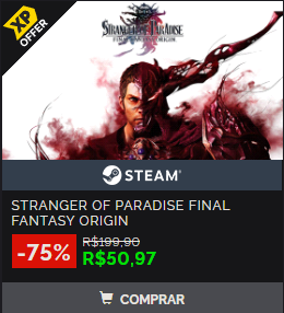 AlterjoseZ's tweet photo. Cara essa promoção tá absurda, um monte de menores preços históricos da Square

- Final Fantasy 7 Remake por R$ 37
- Final Fantasy 7 Rebirth por R$ 56
- FINAL FANTASY 12 por R$ 42
- STRANGER PARADISE FINAL FANTASY ORIGIN por 51
- CRISIS CORE FINAL FANTASY VII REUNION por R$ 65 https://t.co/WstIjbdwXa