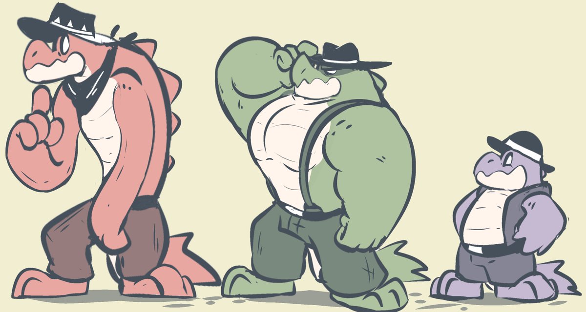 BowsarTheKoopa's tweet photo. The lads 🐊 https://t.co/kFLXiE2afl