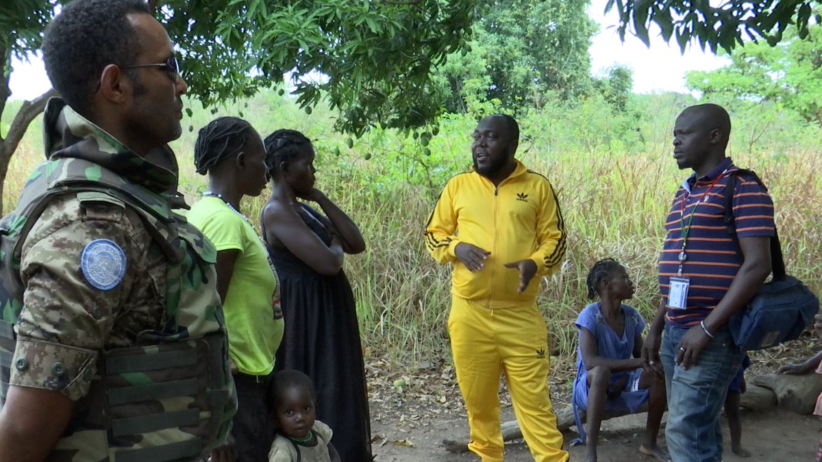unmissmedia's tweet photo. “I could not change what happened to me. But I could decide the kind of person I wanted to become and use experiences to help protect others and build peace.”
As a young man from Nzara 🇸🇸 #SouthSudan, Thomas Bazawi, fled violence and became a refugee in neighbouring 🇺🇬 #Uganda. Years later, he returned with a new mission as an #UNMISS peacekeeper, helping conflict-affected communities find peace.

Read his journey to learn more: https://t.co/GVGsnN7VMF
#A4P #InvestInPeace