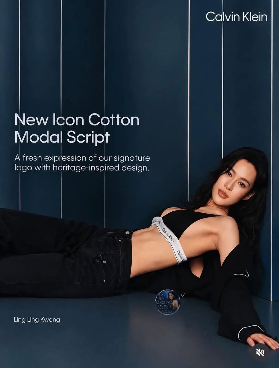 LingOrmMMFC's tweet photo. SOV Top 1 ရဲ့ ပုံအကြည်ရလာပြီ 

#LinglingKwongxCalvinKlein 
#CalvinKleinSS27 #NewYorkFashionWeek
#CalvinKlein #LinglingKwong https://t.co/v4apF0H0HE