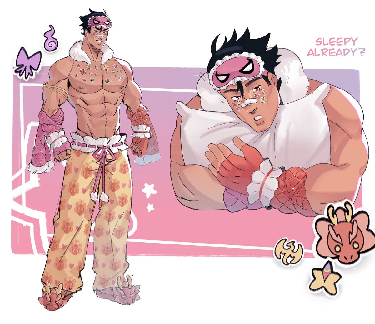 ArtsyTrashy's tweet photo. Pajama Party Lin lie skin 💤☁️
#IronFist #MarvelRivals https://t.co/E2OGiUR2A7