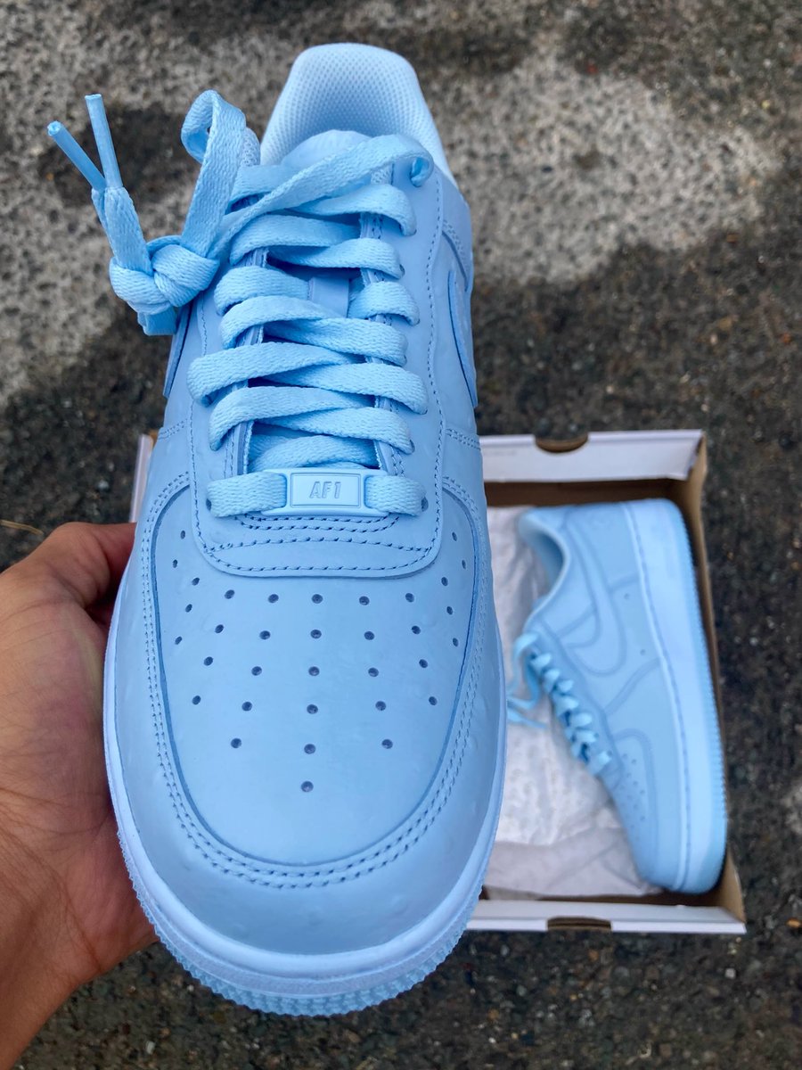 Ovrnundr's tweet photo. Travis Scott x Cactus Jack x Nike Air Force 1 Low “Ice Blue” (2026) 🌵🥶 https://t.co/PWtpfLQNKu
