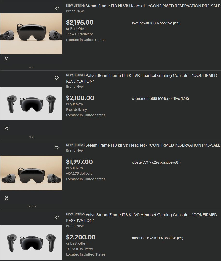 IvnBenPerViru's tweet photo. @valvesoftware @Steam Your system anti-scalpers works very well, and i have to wait minimun till 2027 for the next batch, nice. https://t.co/bHeW1makHm