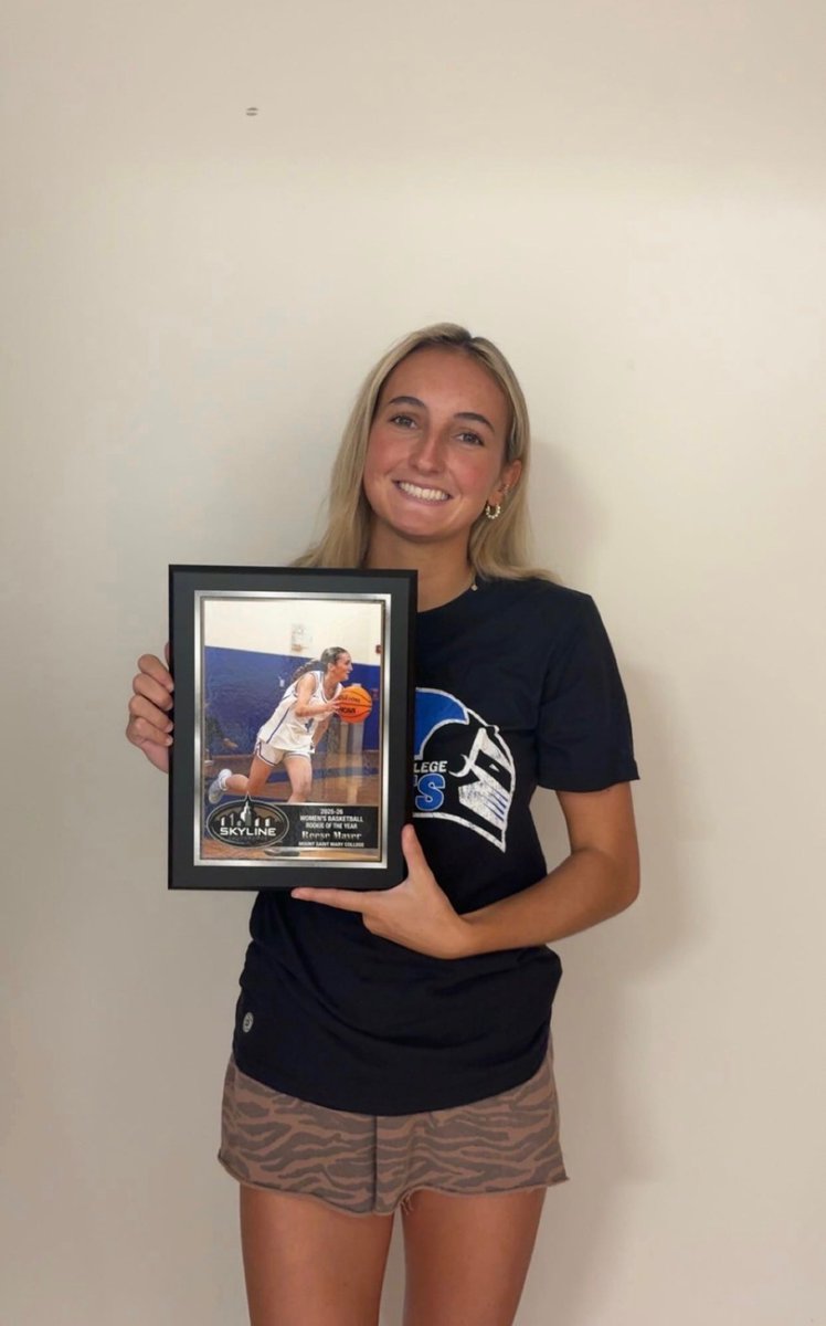 wbb_knights's tweet photo. Congratulations to our very own Reese Mayer on earning Rookie of the Year last season!
We’re so proud of everything you accomplished, and we know this is only the beginning 🤺💙! #GoKnights #KnightNation #MSMCWBB https://t.co/EoaTTErfRx