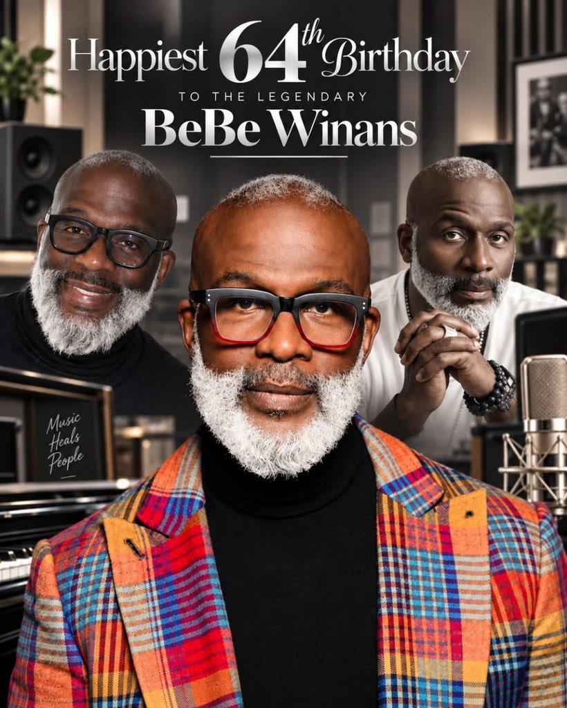 charlesmore25's tweet photo. Happy 64th Birthday to legendary BeBe Winans 🎂🎈 https://t.co/5fP09TkSww