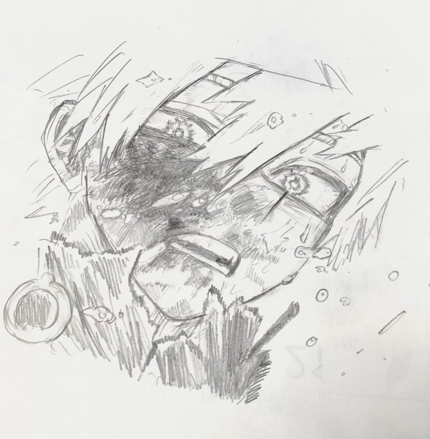 youtiht's tweet photo. アナログ模写 https://t.co/wikcIVHgUz