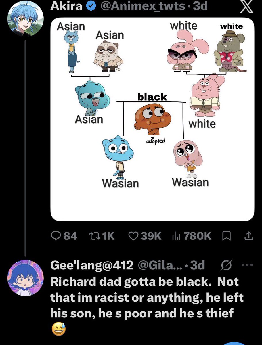 Ember_arab's tweet photo. “not that I’m racist” processed to say the most racist thing ever https://t.co/hhooJacFtb