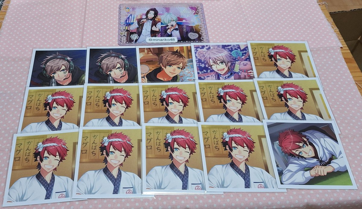 minariko48's tweet photo. 【交換】 Ａ３！　ましコレ　Vol.10　通常

譲
綴、一成、太一、左京、紬、東

求
同異弾→莇、密

郵送希望
検索からも、お気軽にお声掛けください https://t.co/0dLEzDjvY2