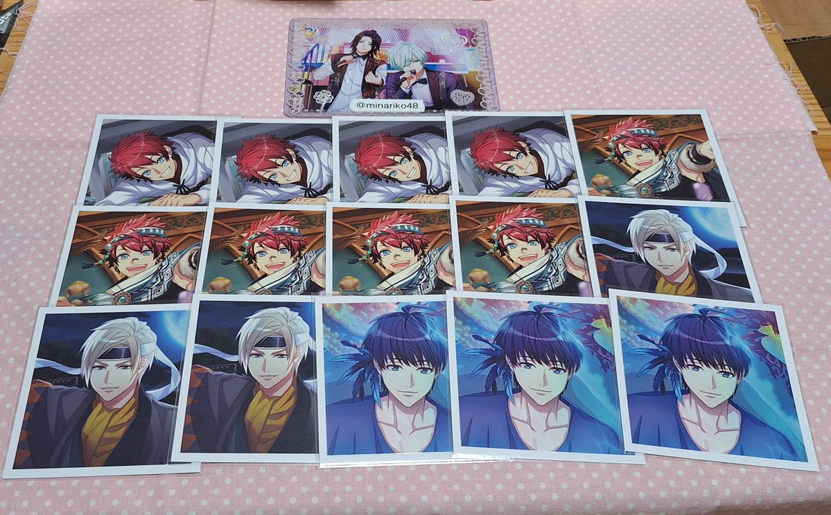 minariko48's tweet photo. 【交換】 Ａ３！　ましコレ　Vol.10　通常

譲
綴、一成、太一、左京、紬、東

求
同異弾→莇、密

郵送希望
検索からも、お気軽にお声掛けください https://t.co/0dLEzDjvY2
