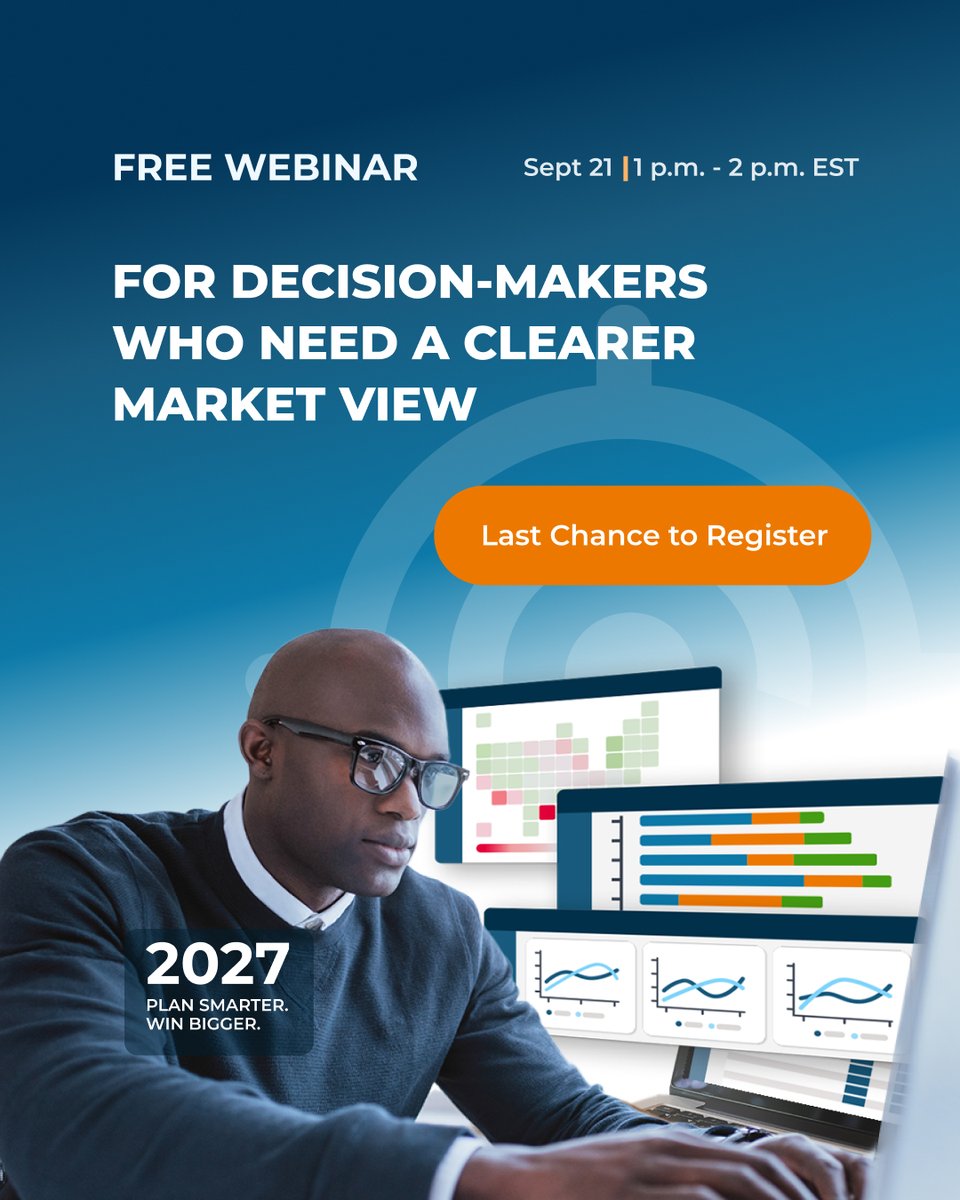 ConstructConnx's tweet photo. Last chance to register for Monday’s webinar. Get a clearer view of the market for your 2027 plan.

Sept. 21 at 1 p.m. EDT. Register: https://t.co/dxsP1Aqv6N 

#PlanningSeason https://t.co/p9GxqN55Ad