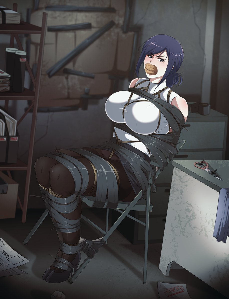 RynerEa's tweet photo. Nozomi Always the dependable person decided to stay late to finish her subordinates work before  she punishes them. But unfortunately someone had the idea to punish her first.

An OC from the amazing @jamorbital 

More at P@tr3on, F@nb0x and Sub5cribst@r https://t.co/p2H0vw1rcw
