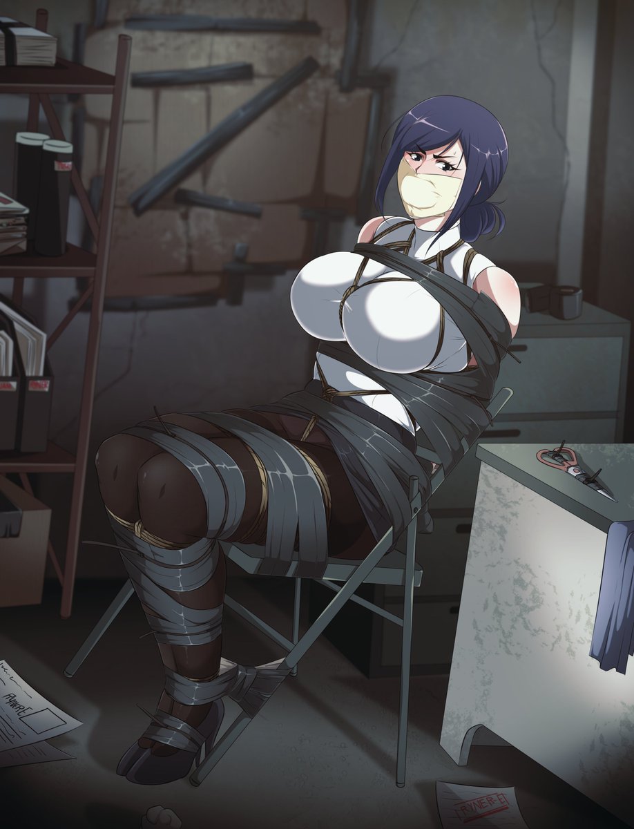 RynerEa's tweet photo. Nozomi Always the dependable person decided to stay late to finish her subordinates work before  she punishes them. But unfortunately someone had the idea to punish her first.

An OC from the amazing @jamorbital 

More at P@tr3on, F@nb0x and Sub5cribst@r https://t.co/p2H0vw1rcw