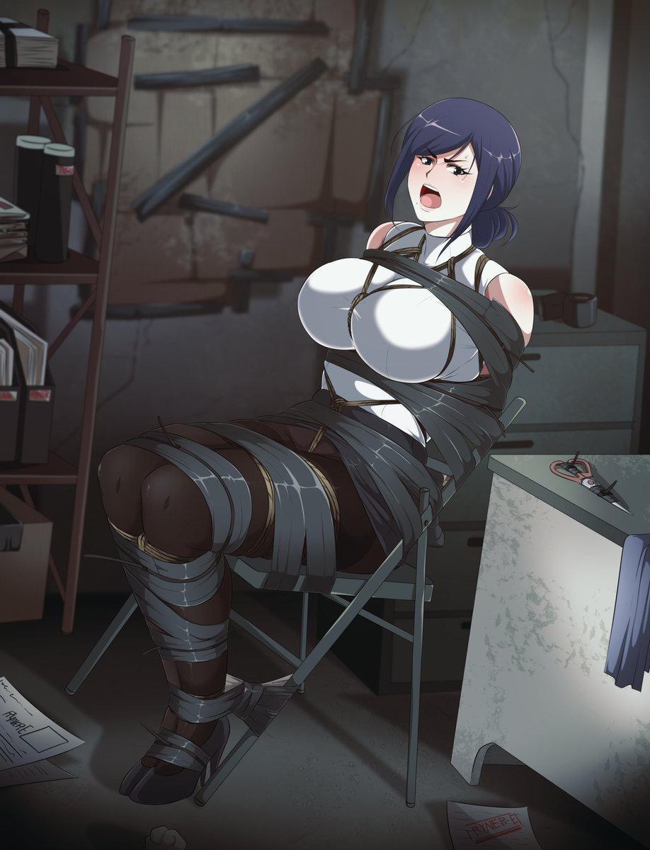 RynerEa's tweet photo. Nozomi Always the dependable person decided to stay late to finish her subordinates work before  she punishes them. But unfortunately someone had the idea to punish her first.

An OC from the amazing @jamorbital 

More at P@tr3on, F@nb0x and Sub5cribst@r https://t.co/p2H0vw1rcw