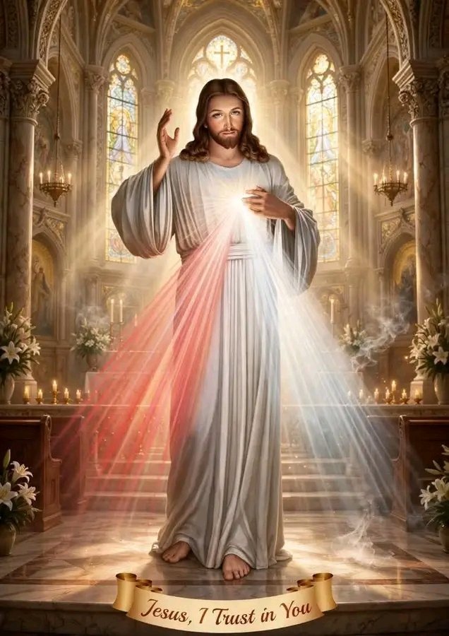 Cath0licP0dcast's tweet photo. Jesus is giving us His blessings https://t.co/IKfHuQxoj2