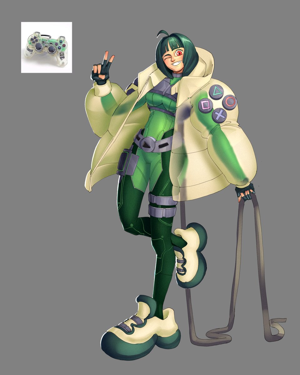 patricksimatup1's tweet photo. Conceptcore daily: PS2 CONTROLLER

#conceptart #characterdesignㅤ https://t.co/DVCjg8H9tc