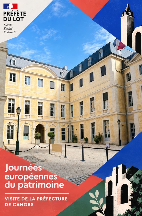 Image de Préfète du Lot - #JEP2026 | La Préfecture du Lot vous ouvre ses portes ! Pour cette 43ème édition, la préfecture vous