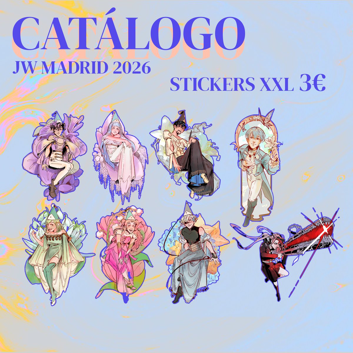 Airyn_Novales's tweet photo. 🎇CATÁLOGO Y RESERVAS JW MADRID🎇
Hola hola! El próximo fin de semana estaré junto a mi oomfiest @Saturni_idae en el AH10 en la japan de Madrid  :)c pasad a saludar!
Os dejo mi ubicación y catálogo por aquí⭐️Se aceptan reservas por aquí como por el form (l*nk abajo) Nos vemos!! https://t.co/xBiLHTMTk7