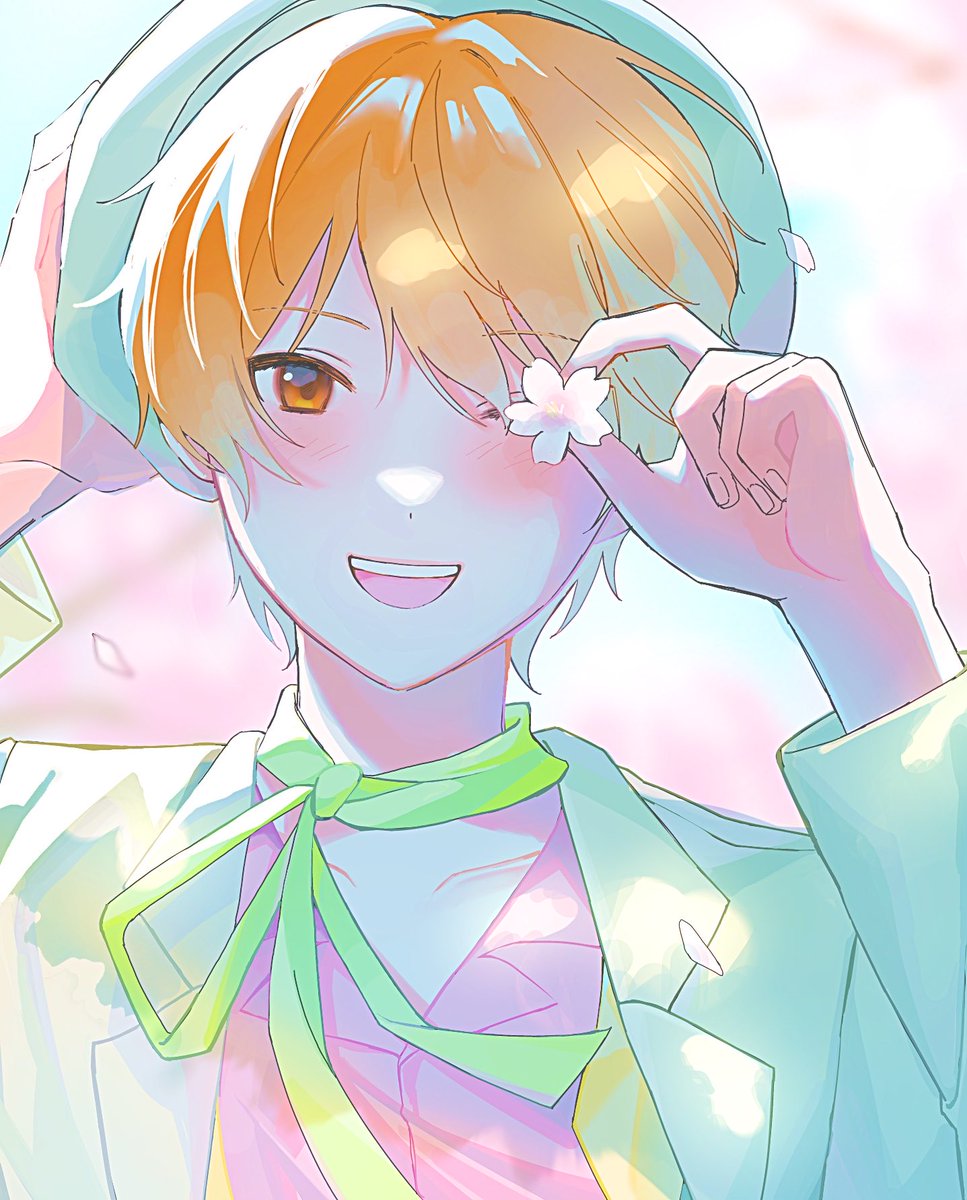 f2gm3's tweet photo. 春の悠介さんかわいい🌸 https://t.co/NVewRhj2jn