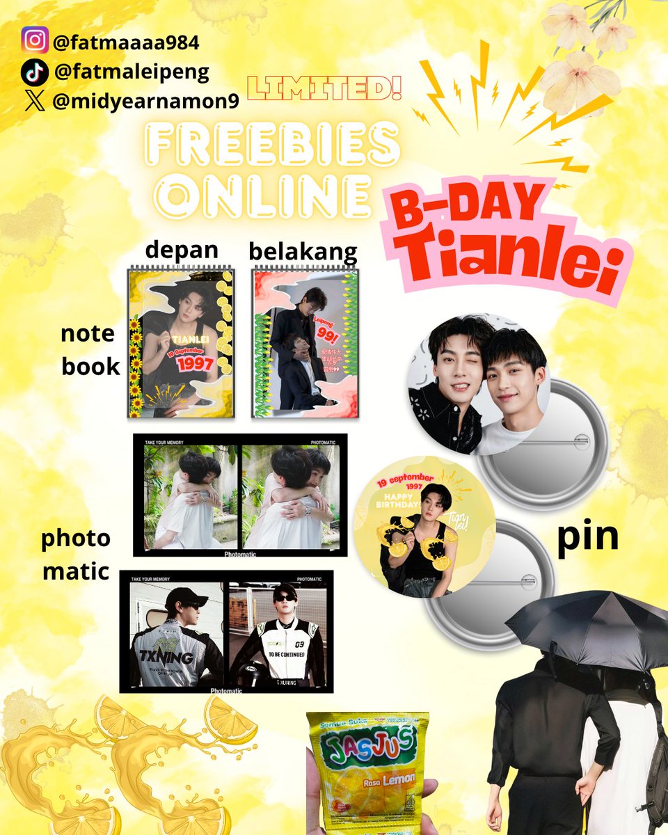 Midyearnamon9's tweet photo. ⏰ Link CO akan dibuka 19 September pukul 00.00 WIB.

Jangan lupa siapin alarm, karena stoknya terbatas. Kalau link CO sudah tidak bisa digunakan, artinya freebies sudah habis.

Semoga beruntung dan happy checkout! 🫶⚡
https://t.co/5dH3WfTe1Z

#TianXuning29thBirthday #TianXuning https://t.co/u5Ja8XMP0i