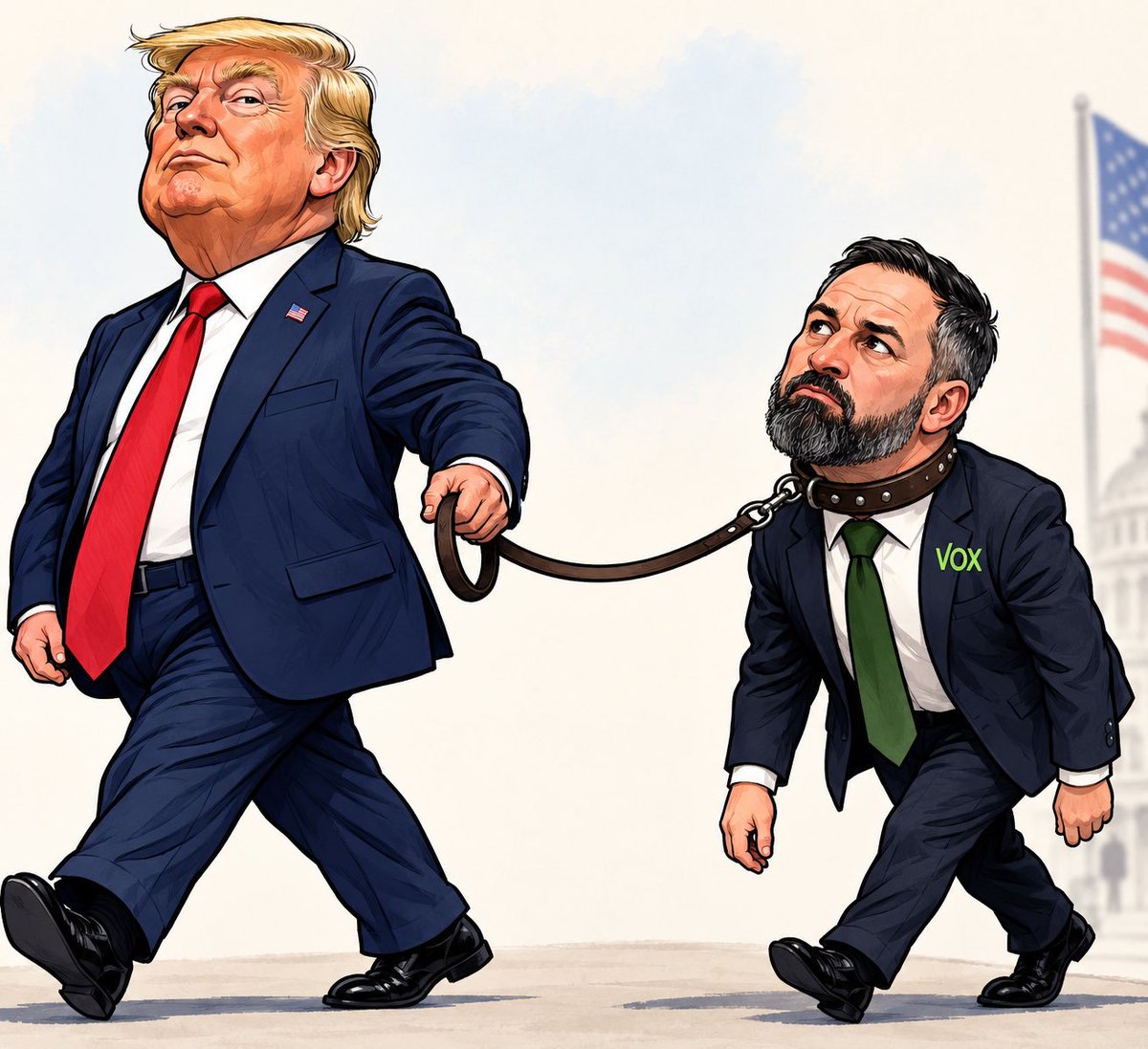 ragralo72's tweet photo. @oscar_puente_ Al VAGO REDOMADO le tiene atado en corto Trump 😜 https://t.co/jkqkjr4uPK