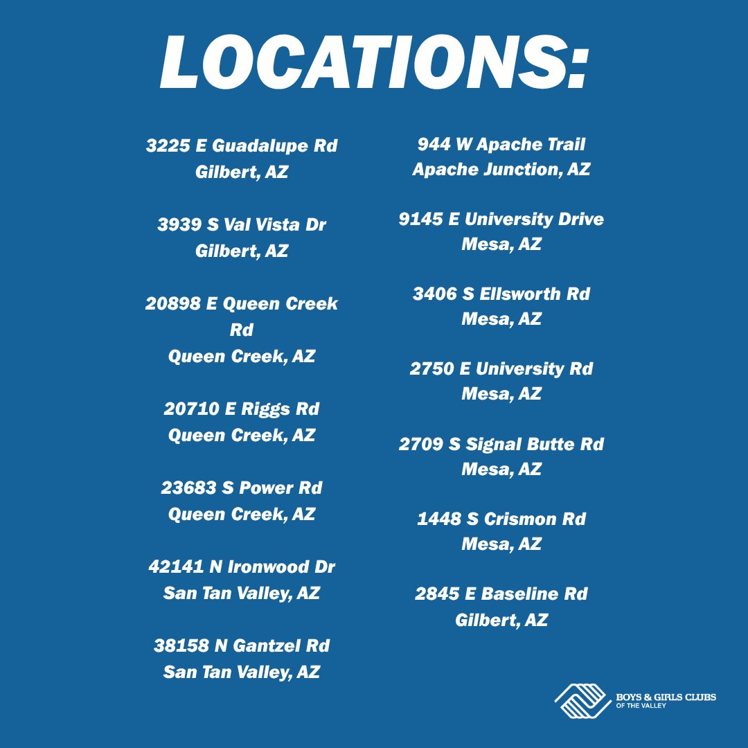 bgcarizona's tweet photo. #BuckForKids is back! Grab your favorite drink at from any of the following @DutchBros and make a difference!
$1 for every drink sold will be donated by #DutchBros and the Dutch Bros Foundation® to support #BGCAZ and the incredible work they’re doing for kids in our community. https://t.co/cb3BiqYrOF