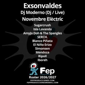 FepProducciones's tweet photo. No todo en la música pueden ser los mismos nombres, las mismas agencias y los mismos fondos de inversión.

Hoy FEP Producciones ha presentado 10 bandas emergentes de punk, electrónica, pop, rock y postpunk. Propuestas en las que creemos y que también merecen ocupar espacio. https://t.co/5aylkclmHt