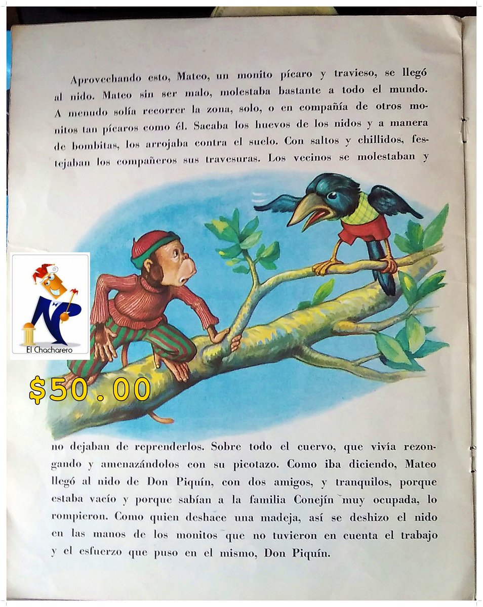 elchacharero's tweet photo. Libro Infantil Ilustrado, Edición Argentina 1960, Muy Raro Y Coleccionable, $50.00 Pachuca. https://t.co/sHuT6Cf5EQ