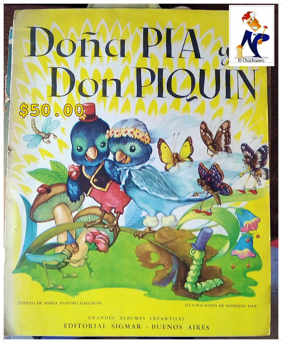 elchacharero's tweet photo. Libro Infantil Ilustrado, Edición Argentina 1960, Muy Raro Y Coleccionable, $50.00 Pachuca. https://t.co/sHuT6Cf5EQ