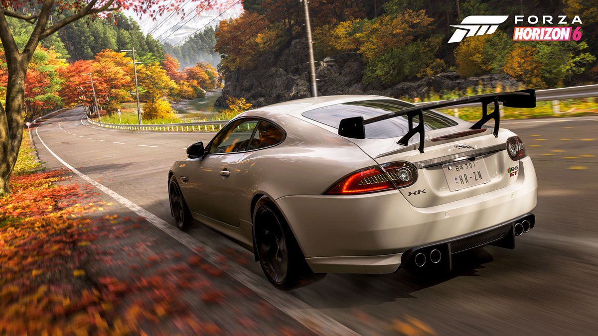 ForzaHorizon's tweet photo. Dig your claws in the sharpest corners of Horizon Japan with the 2015 Jaguar XKR-S GT. https://t.co/KuYzVNlRUG