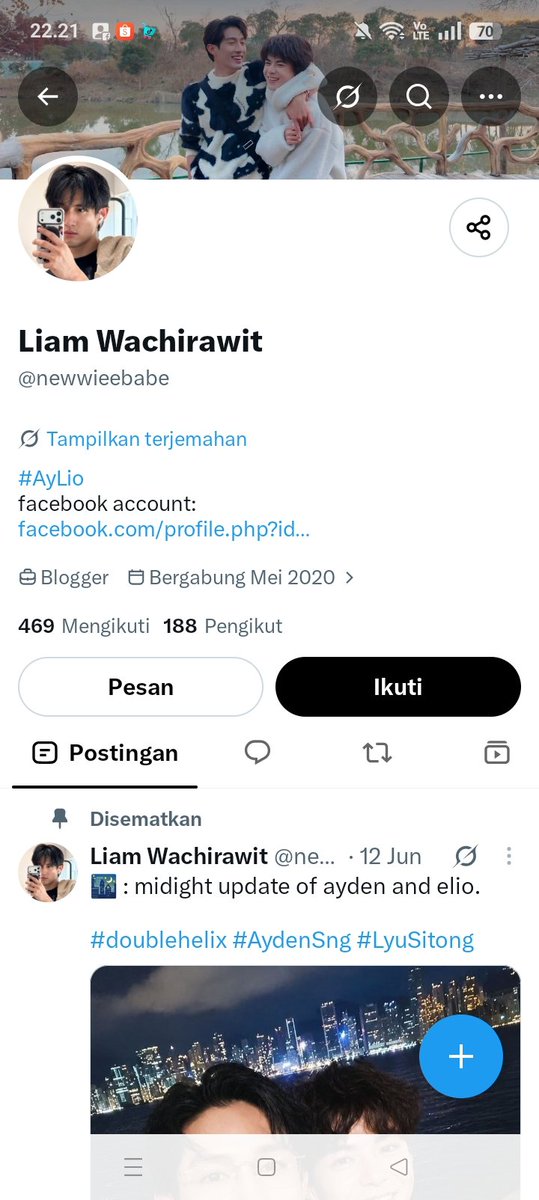 msyfens's tweet photo. @Ndataundasuka Btw guys hati" sama akun ini ,dia akun hatters suka nyebarin rumor palsu ke aylio https://t.co/0vP38kKUJd
