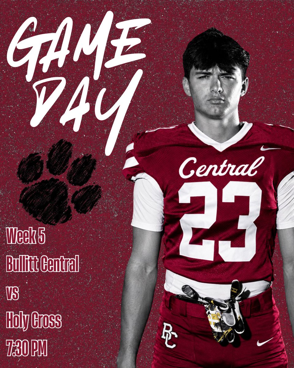 BCCougarPride's tweet photo. GAMEDAY FOR COUGAR FOOTBALL‼️🏈
📍Bullitt Central
⏰7:30 PM
#WeAreBC #BeSeenAtBC 🐾
GoFan Link: https://t.co/rdmG2jjxSd https://t.co/cslEiPXezG