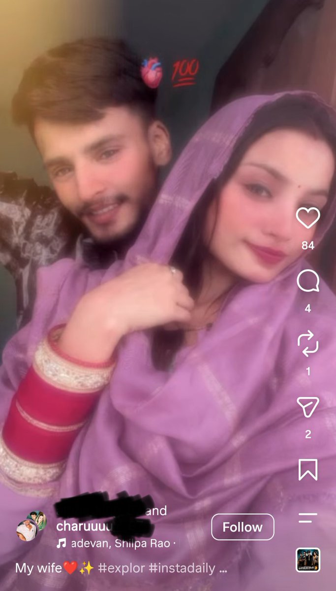 MullaxLJ's tweet photo. #170 H!ndu woman charu and her muslim husband Salman , she is happy after marrying a muslim man #interfaith https://t.co/kNCS0cAwbH
