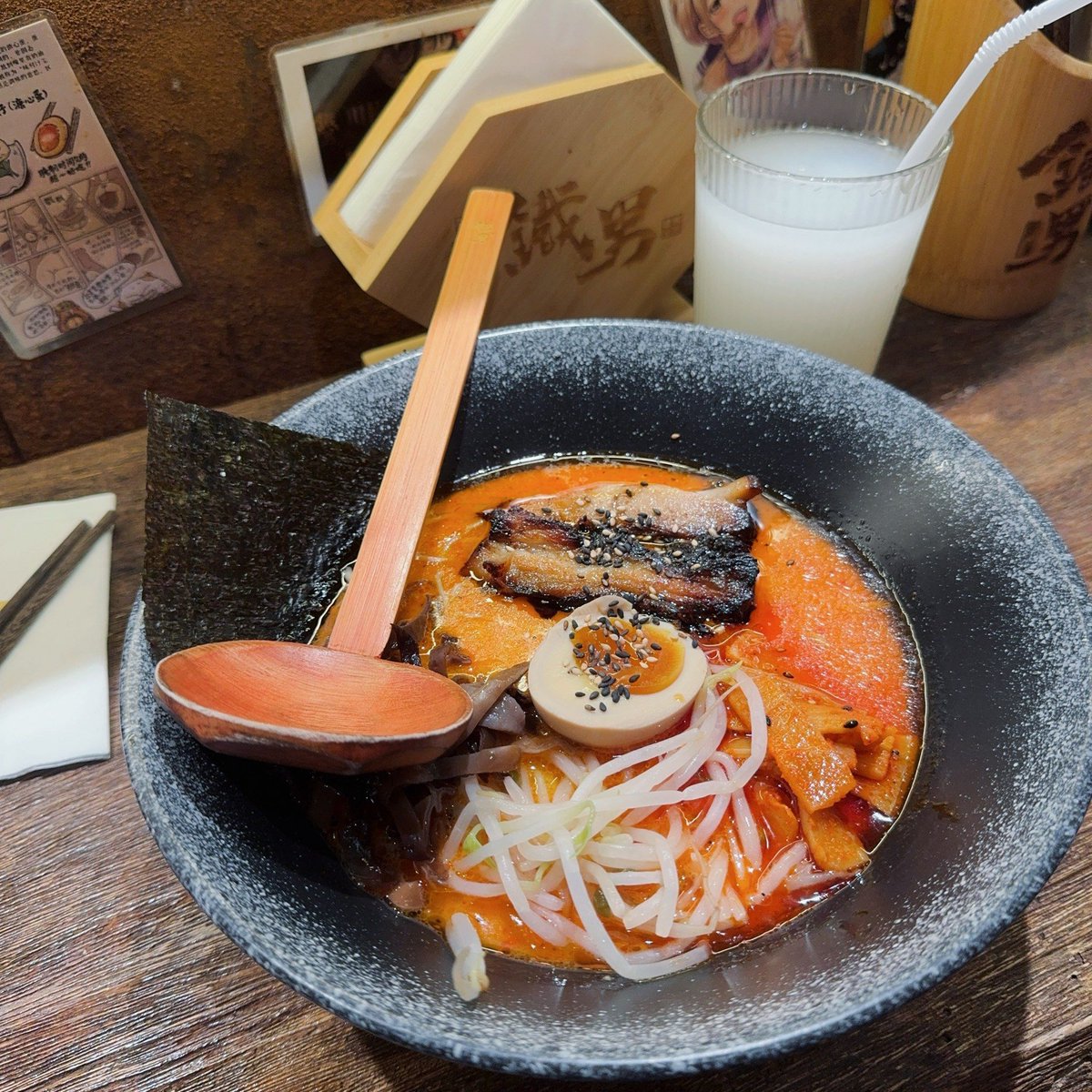 CristieBurgert's tweet photo. Midnight ramen steam curling up from the warm bowl, soft hum of a quiet kitchen—our little spot’s open for anyone needing a late bite. https://t.co/MEDquA9Pjf