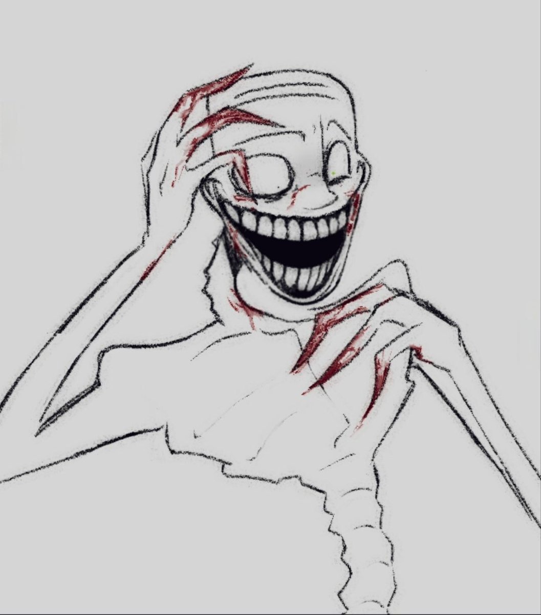 paper_is_here's tweet photo. Bro we've got a dumb crazy bird over here。 (Ngl, it's been a while since I drew him 🥀
#blueballsincident
#trollgefiles https://t.co/sJjKklIblp