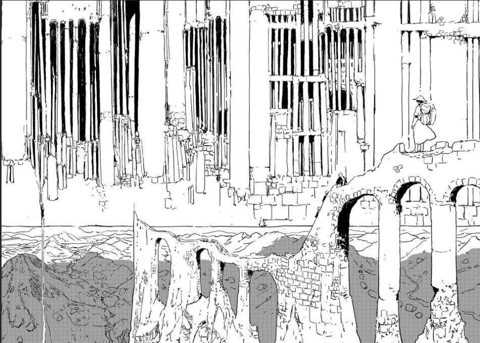 strwbrry_dream's tweet photo. tower dungeon is so good I had to take pics of my laptop while reading https://t.co/5E9G8kq0St