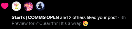 Crispyllama1's tweet photo. @Clearrfnr omg @Starfnz notice 😊 https://t.co/qxqwuWKjDM