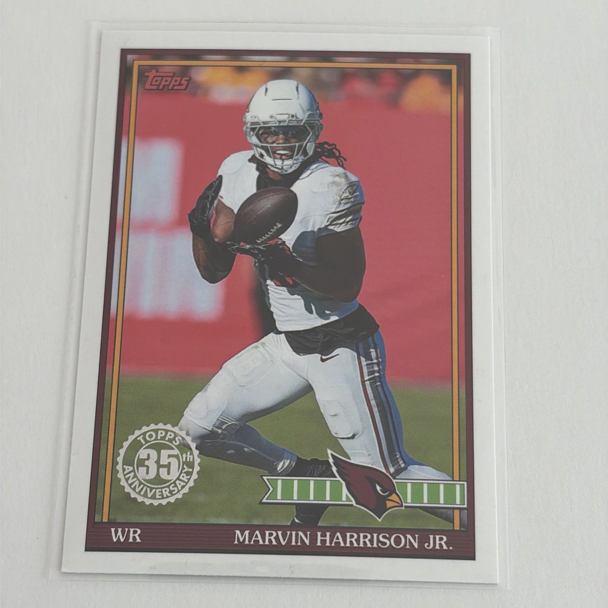 DJointPromotion's tweet photo. Check out 2026 Topps Flagship #91TF-1 Marvin Harrison Jr. 1991 Topps Design Insert https://t.co/Iyjhmnn3vl #eBay #NFL #Football #TheHobby #SportsCards https://t.co/cDcW2VPiZX