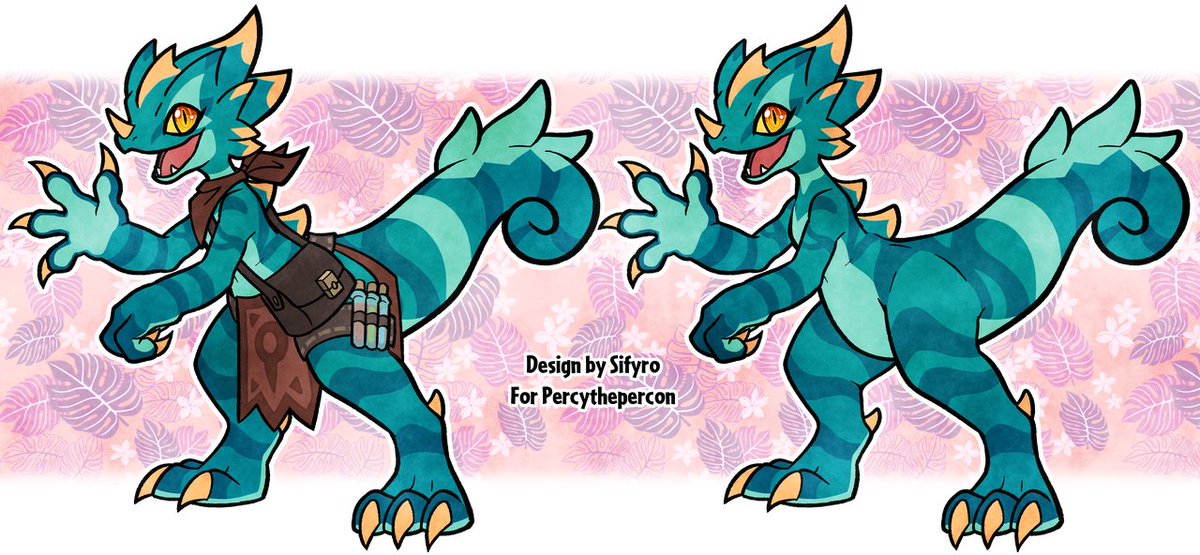 sifyro's tweet photo. Time for designing a daily Kobold, this one is for Percy :3 https://t.co/RSdBQQoYTt