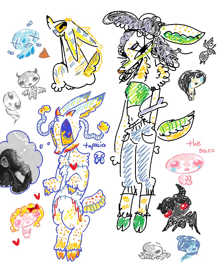 tapaiia's tweet photo. Doodle slop dump okayyokayokay6 https://t.co/B4n9gkTqV7