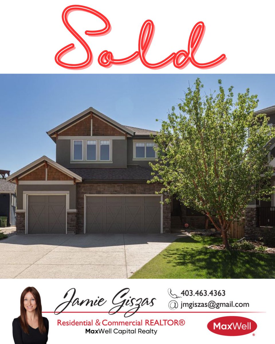 JamieGiszas's tweet photo. SOLD! Happy Possession Day!
.
Jamie Melissa Giszas
REALTOR®, Residential & Commercial
MaxWell Capital Realty, Calgary AB
Cell: 403-463-4363
Email: jmgiszas@gmail.com
.
#yyc #calgary #yycre #calgaryre #yycrealestate #calgaryrealestate #calgaryrealtor #yycrealtor #calgaryrealtors https://t.co/GGrOTTu5DI