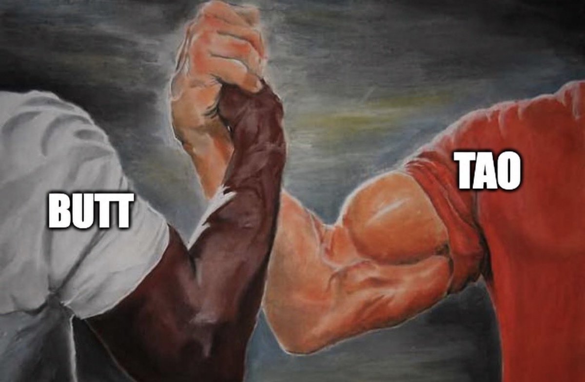buttensoronsol's tweet photo. the fight changed

for a while it was every $TAO meme fighting to become the main runner

that part feels settled now

the next battle is harder:

putting $BUTT back in the StonkFun top 10

different war now

not meme vs meme anymore

now it’s $BUTT vs the leaderboard https://t.co/7MIQ7O8JHw